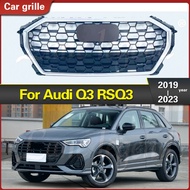 For Audi Q3 2019 2020 2021 2022 2023 Front Bumper Grill Center Grille (Refit for RSQ3 Style) Accesso