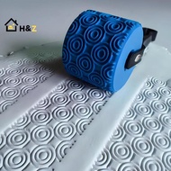 Kaleidoscope Clay Stamp Roller Geometric Flower Patterns Relief Rolling Tool Ceramic Clay Texture Wh