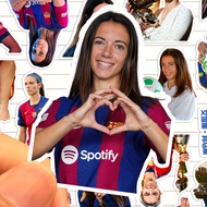 Aitana Bonmati Sticker HD Waterproof Spanish Women Football Athana Bonmati Sticker
