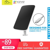 EZVIZ SOLAR Charging Panel -C , Compatible with HB8 CB8 BC1 B1/B2/B3 BC1C Battery Powered Wireless C