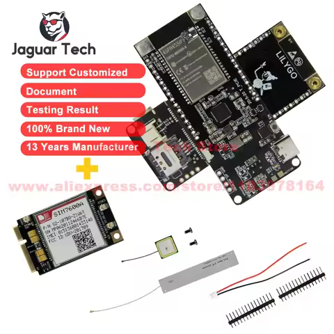 T-PCIE ESP32-WROVER-B 4MB AXP192WIFI Bluetooth Board with SIMCOM SIM7000G SIM7600SA SIM7600E SIM7600