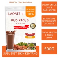 MERAH Diet Meal Replacemrt Red Rice Diet Milk Meal Replacement Slim Fit Weight Loss Low Fat Low Calo