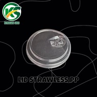 Starindo brand 93 mm STRAWLESS PP plastic cup lid