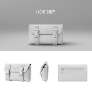 MAH กระเป๋าใส่ดินสอผิวเรียบเนียนกระเป๋าผ้าใบนักเรียนมัธยมและนักศึกษากระเป๋าเล็กสัมผัสขั้นสูงของผู้หญ