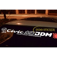 HONDA CIVIC STICKER CIVIC JDMHONDA OSAKAKANJI