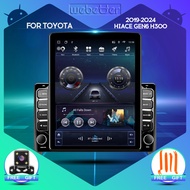 WeBetter TopNavi Android 8Core IPS 9.7inch Vertical Screen Car Stereo Player For Toyota HiAce Hi Ace