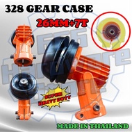 Mesin Rumput Kepala 26MM + 7T Gear Case BG328 BG330 Brush Cutter Gear Case