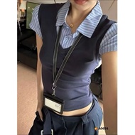 T-SHIRT WITH PLAID SHIRT INCREDIBLE STYLE HT38