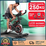 【COD】SIEMEN Exercise bikes, home spinning bikes, indoor exercise equipment, LED exercise bikes, Weight loss gym exercise equipment,LED stationary bike, 11KG flywheel