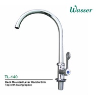 Kran Sink Angsa WASSER TL-140 / Keran Air BCP Bak Cuci Piring Dapur