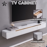 ZF Tv Console Cabinet Hanging TV Cabinet Modern Simple Light Luxury Wall Hanging Cabinet Living Room