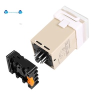 AC 220V 5A Programmable Double Delay Relay Device Tool DH48S-S