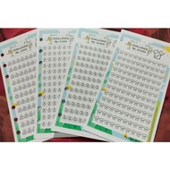 A6 BINDER contents Ring 6 {Challenge}