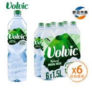 Volvic - Volvic 法國【原箱6樽】天然礦泉水 - 6x1.5公升 ( 平行進口 新舊包裝隨機發送)