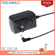 อะแดปเตอร์แปลงไฟสวิตช์จ่ายไฟสลับสำหรับ FEELWORLD DC 12V 1A สำหรับ100V-240V AC 50/60Hz สำหรับจอภาพ FE