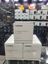 全新 Tamron 70-300mm F4.5-6.3 Di III RXD LENS (A047) for Sony E-Mount / Nikon Z 騰龍 索尼 / 尼康 卡口 70-300 F4.5-6.3 DI III APS C 銀河攝影器材公司 (價格看內文)