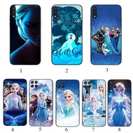 Huawei Y5P Y6P Y8P Y7A Y9A Y8S Y9S Y6 Y7 Y9 Prime 2019 N4 Elsa Soft black phone case