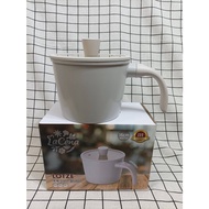 Korea Korea Strawna Ceramic Multifunctional Single Handle Pot with Lid 16CM Soup Pot Instant Noodle 