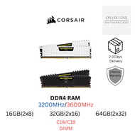 Corsair Vengeance LPX DDR4 RAM 16gb/32gb/64gb DDR4 3200MHz/3600MHz