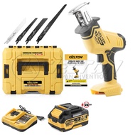 DELTON เลื่อยอเนกประสงค์ เลื่อยชักคอตรง 199V เลื่อยไฟฟ้า ไร้สาย MK Series รุ่น SB-99MKT เลื่อยคอตรง