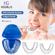 HEGRUS teeth cover braces 4PCS Orthodontic Braces Teeth Guard Night Mouth Guard Dental Night Guards 
