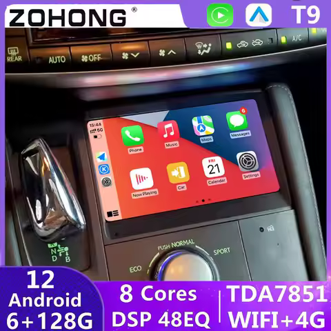 4G DSP Head Unit Android Auto For Lexus CT200H GPS Navigation Car Radio Multimedia Video Player Auto