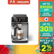 Philips EP5547 | LatteGo milk system | 20 hot and iced recipes | QuickStart technology | Ceramic gri