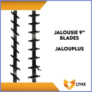 ﹊ ஐ ◭ Jalousie Jalouplus 9 Blades for Louver Window 1 Pair