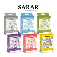 SARAR Tofu Cat Litter, Premium Tofu Clumping Cat Litter, 6L