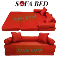 KASUR BUSA KASUR LIPAT MOTIF POLOS SOFA BED KURSI TAMU MINIMALIS 140X180X10 CM BUSA TEBAL MODEL BARU