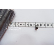 Black Magnet Refrigerator Magnet/ Ferrite Magnet/ 12x3 mm (2 sides)
