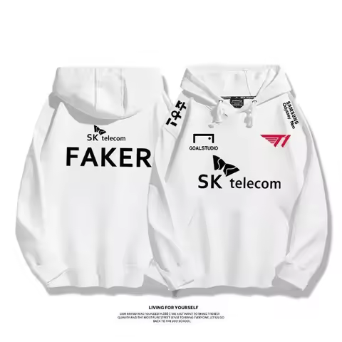 SKT T1 Team Uniform FAKER Same Jacket S13 Global Finals LCK Battle Uniform Support Sweater Men and W