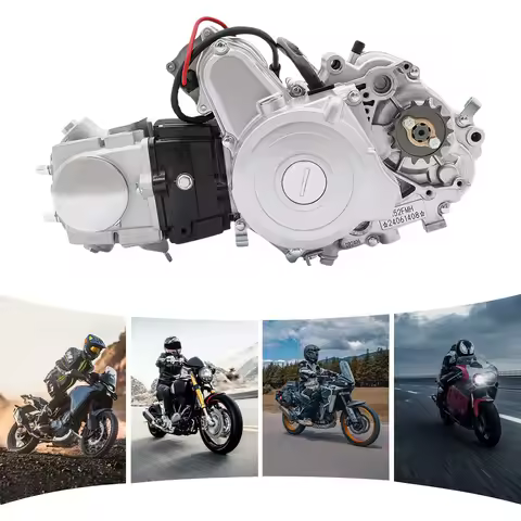 110cc 4-Stroke Complete Engine Motor 152FMH Auto Transmission with Electric Start for 50cc 70cc 90cc