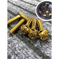 Biajo VESPA Modified Accessories Spring Sprint 150 LX150 GTS300 GTV Wheel Screw