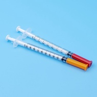 [SF Free Shipping]  Disposable Sterile Syringe 1ml Pancreas Syringe Pancreas Needle tt26.4.17