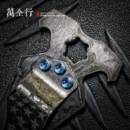 Wanquanxing American Original steel flame steel Fire EDC Finger Tiger Pocket Wallet High-End EDC Equ