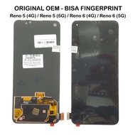 Original OEM LCD Touchscreen Fullset Oppo Reno 5 4G/5G / Reno 6 4G/5G - ORI-Bisa Finger Original