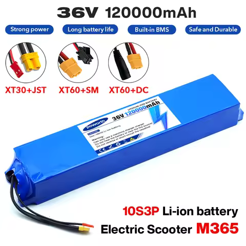 10S3P New-Generation 18650 36V 120000mAh 36V Electric Scooter Battery Pack for for M365 Electric Sco