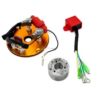 รถจักรยานยนต์ Magneto COIL ภายใน Rotor Stator Kit สําหรับ LF YX 50/110/125/150/160cc สกู๊ตเตอร์ Go K