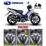 CoverSet DEMAK DVS 110 Cover Set Original DVS110 PART BODY Sticker RED BLUE YELLOW PURPLE Accessorie