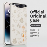 imobile | Full-body Shockproof Liquid Silicone Phone Case for Samsung A80