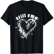 Emo Rock Still Emo Y2k 2000s Emo Ska Pop Punk Band Music T-Shirt  Women Clothes  Y2k Clothes  Vintag