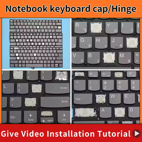 Replacement Keycap Key cap Hinge for Lenovo Ideapad S540-14IWL S540-14IML S540-14API S550-14 YOGA 34