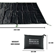 Footprint / Bogaboo Brand Tent Base 3 M X 4 M Tent Mat - Tarp Tent - Tenta Tent - QUECHUA ARPENAZ FA
