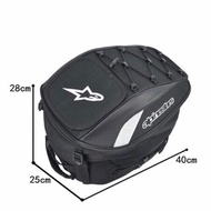 SEAT BAG REAR TAIL TAILBAG UNIVERSAL MOTORCYCLE HELMET BAG BAGSTER TAIL BAG SPIDER TAIL BAG MOTORCYC