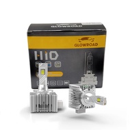 Car Flashing D1S LED Headlights D3S D2S D4S D5S D8S 35W 55W Xenon Lights Turbo LED CSP Chip Plug and