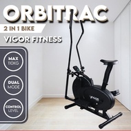 Orbitrac / Elliptical Trainer Exercise Bike 2 in1