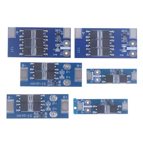 Potent BMS 1S 12A 16A 24A 3.7V LiFePO4 18650 4.2V - Lithium Battery with Overcharge & Short Circuit 