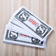 Pick up Tricky Game Props Electric Money Spray Gun Fake Dollar Dollar Accessories 1 Bundle 100 Sheet
