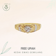 [Kedai Emas Gemilang] 2001735 Gold Ring (20) (1.76G) [916 Gold]